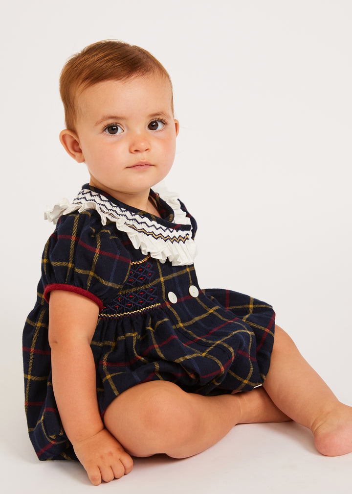 HOLLY NAVY ROMPER