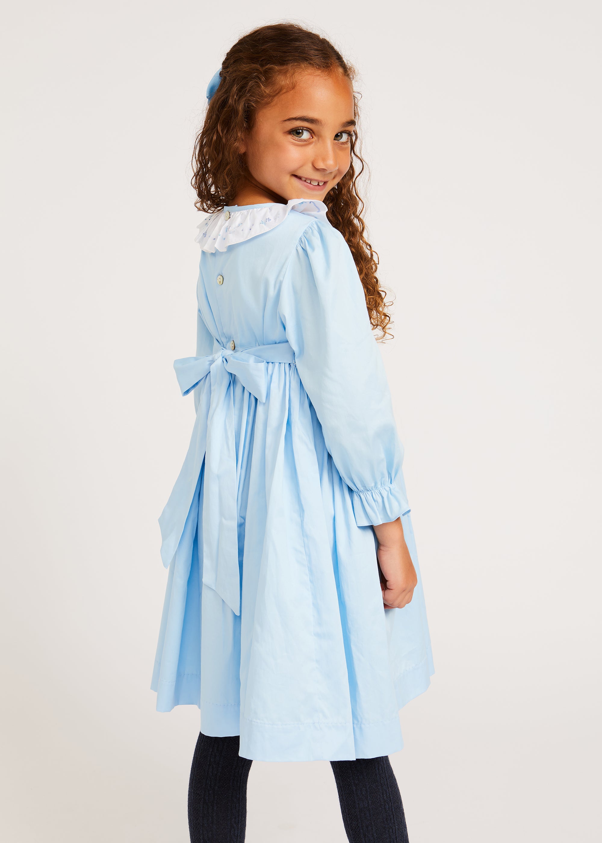 LALLIE London British, Luxurious Handmade smocked dresses and 