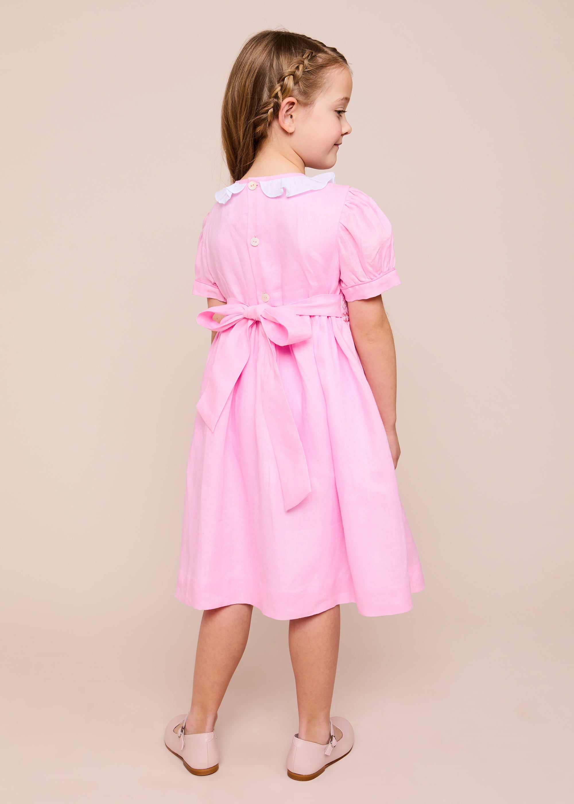 British, Luxurious Handmade smocked dresses and rompers